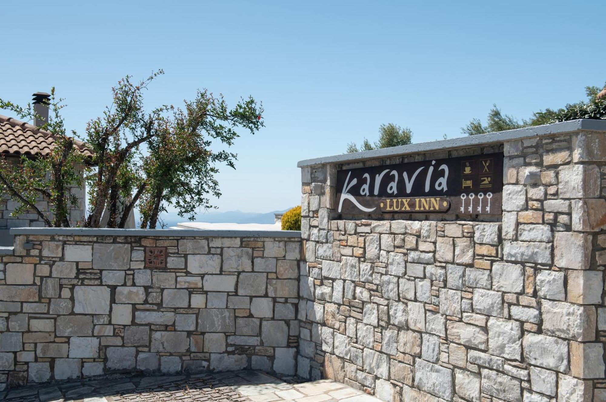 Karavia Lux Inn Áfissos Esterno foto